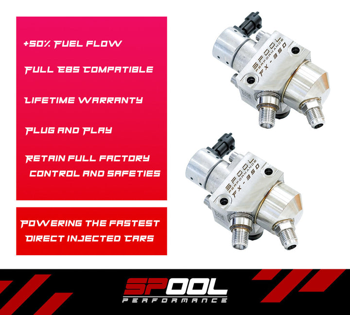 VAG EA825 4.0L TT FX-350 Upgraded High Pressure Fuel Pump System