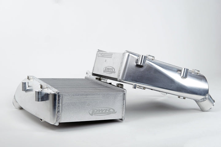 CSF - High-Performance Twin Intercooler Set for Audi C8 RS6/RS7  - Raw Billet