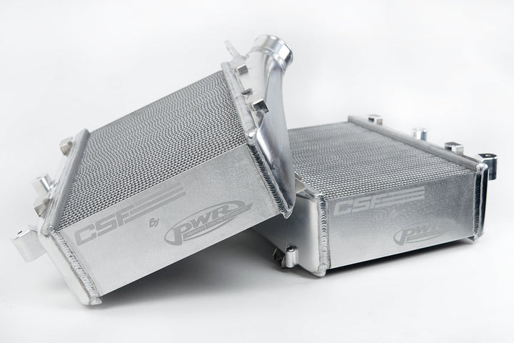 CSF - High-Performance Twin Intercooler Set for Audi C8 RS6/RS7  - Raw Billet