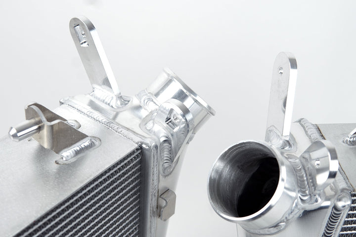 CSF - High-Performance Twin Intercooler Set for Audi C8 RS6/RS7  - Raw Billet